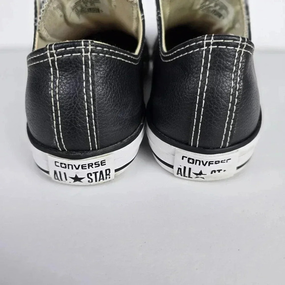 Converse Black and White Slip-On Sneakers - Picture 7 of 11